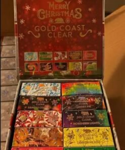 BUY Gold Coast Clear Carts, Best Online Disposable Store, Gold Coast Clear Carts Reviews, Holiday Spirit in Every Puff, Get Yours Before They’re Gone!